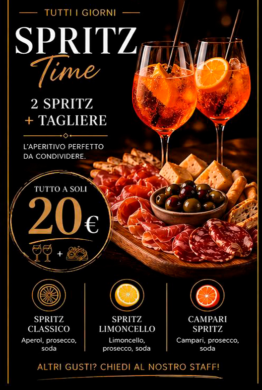 Spritz Time – 2 Spritz + Tagliere